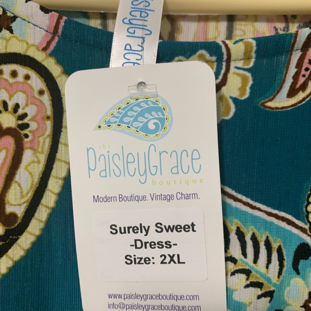 Paisley Grace NWT dress.  Size 2xl